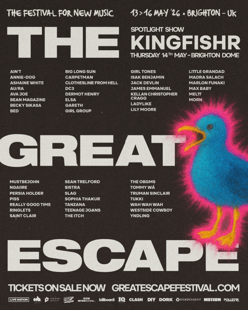 The Great Escape 2026 first wave poster